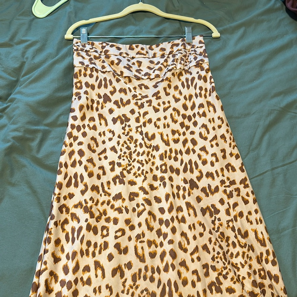 Free People silky skirt